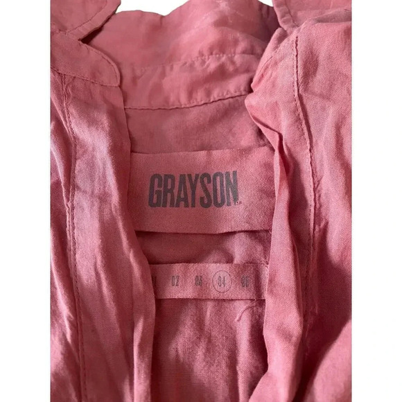 Grayson Women's Cotton The Changemaker Shirt
Dress Size 04 rosewood - Picture 4 of 4